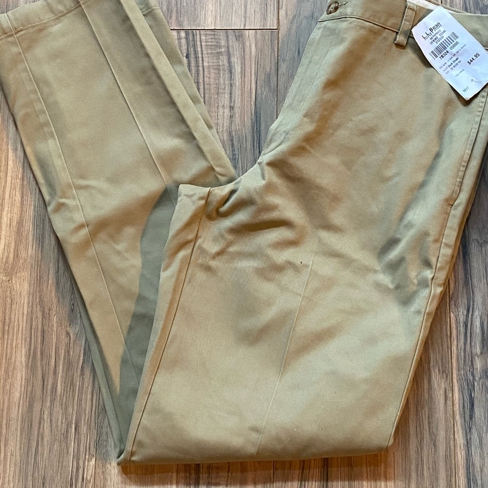 Men's Wrinkle-Free Dbl L Chinos Classic Fit